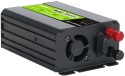 PRZETWORNICA NAPIĘCIA INVERTER Green Cell DUO 12/24V - 230V 300W/600W MODYFIKOWANA SINUSOIDA GREEN CELL