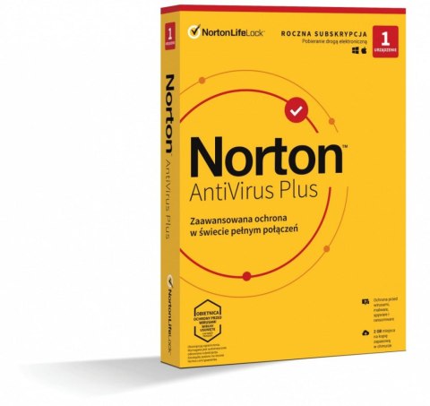 Program antywirusowy Norton AntiVirus Plus BOX/pudełko NORTON