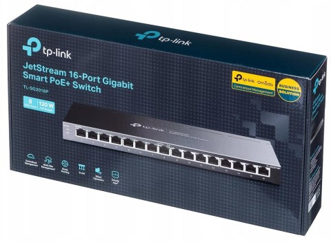 SWITCH TP-LINK TL-SG2016P (8xPoE+) TP-LINK