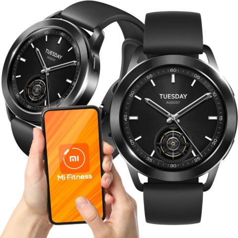 Smartwatch Xiaomi Watch S3 czarny XIAOMI