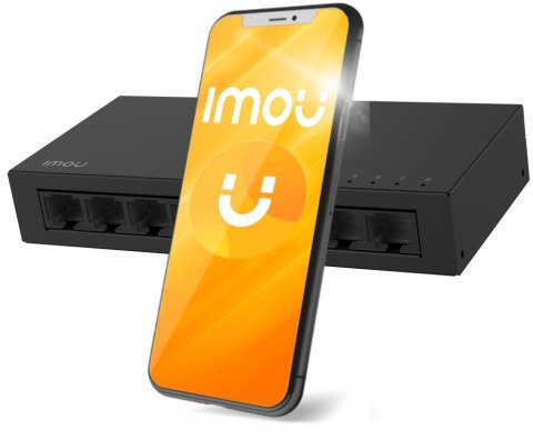 Switch Imou 8-portowy SF108 metalowa obudowa 100Mbps IMOU