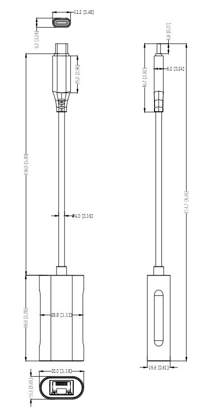 ADAPTER USB-C DAHUA TC31 DAHUA