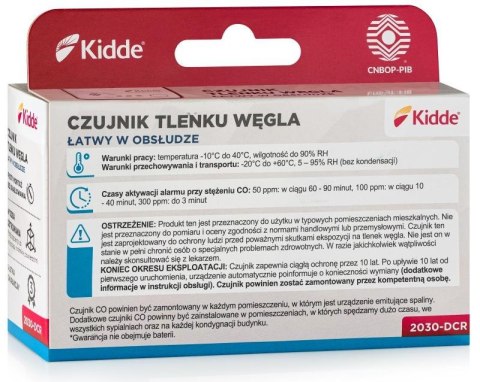 Czujnik czadu KIDDE 2030-DCR KIDDE