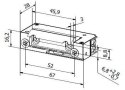 Elektrozaczep HARTTE XS12UP seria XS 12V AC/DC z pamięcią wewnętrzną BIRA