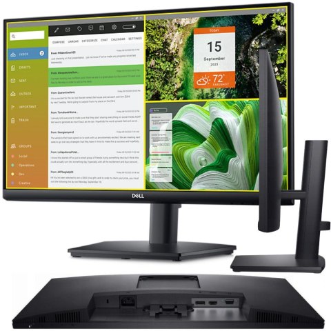 Monitor 24" Dell E2424HS FullHD VA LED DP VGA HDMI Głośniki 3-lata gwarancji DELL