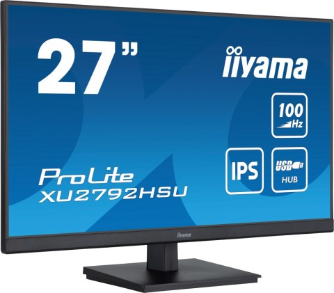 Monitor LED IIYAMA XU2792HSU-B6 27 cali Ultra Slim IPS USB IIYAMA