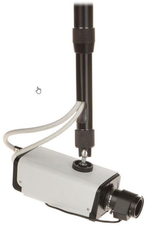 UCHWYT DO KAMER TELESKOPOWY SUFITOWY BR-60X120 Black DELTA