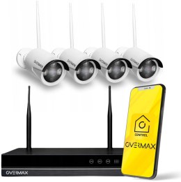 Zestaw do monitoringu Overmax Camspot NVR 4.0 4 kamery FullHD WI-Fi 2Mpx OVERMAX