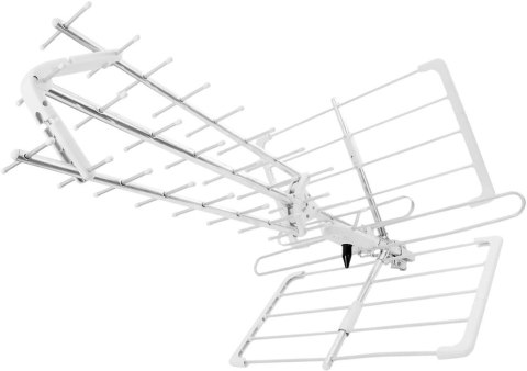 Antena kierunkowa DVB-T2 Spacetronik EOS PRO Combo UHF+VHF LTE 5G (biała) SPACETRONIK