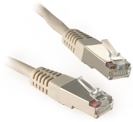 PATCHCORD KAT5E FTP 1M SZARY INNY