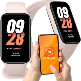 Smartband Xiaomi Band 8 Active różowy XIAOMI