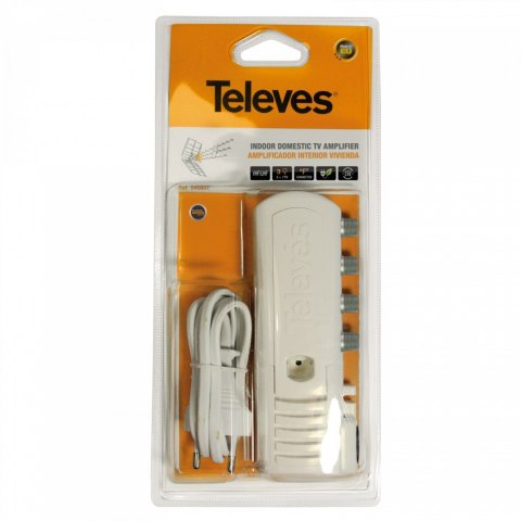 Wzmacniacz domowy ze złączami typu "F" TELEVES