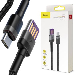 KABEL USB-A -> USB-C Baseus Cafule CATKLF-PG1 100cm SuperCharge 40W 5A QC 3.0 W OPLOCIE BASEUS