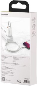 KABEL USB-C -> Lightning / iPhone Baseus Cafule CATLGD-02 1m 20W PD Quick Charging BIAŁY W OPLOCIE BASEUS