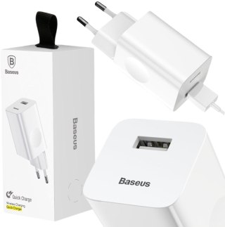 ŁADOWARKA SIECIOWA Baseus Quick Charger CCALL-BX02 24W 1x USB-A QC 3.0 BASEUS