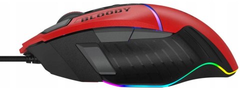 Mysz przewodowa A4tech Bloody W95 Max USB Sports Red A4TECH