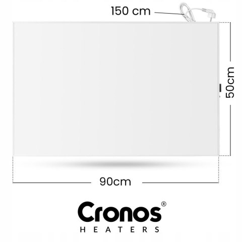 Panel grzewczy IR CRONOS Synthelith PRO CRP-500TWP White CRONOS