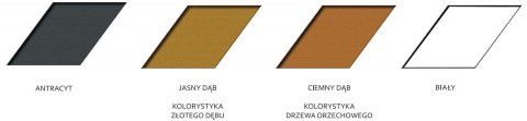 Brama garażowa segmentowa Jarmex z napędem DEA (Wymiar: 2150x3000mm) JARMEX