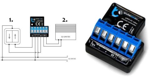 Moduł sterowania roletami shutterboxdc v2 Blebox BLEBOX