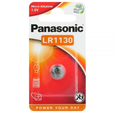 Bateria G10 / LR54 / LR1130 / 189 BAT 1BL PANASONIC 1,5V (1 szt.) PANASONIC