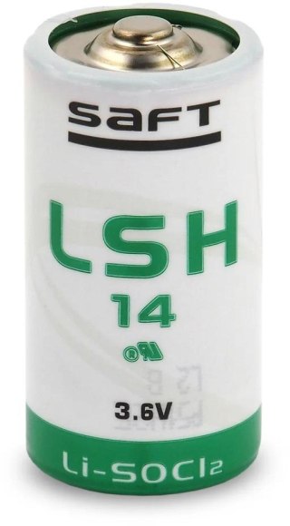 Bateria LSH14 C / R14 LiSOCl2 SAFT 3,6V 5800mAh (1 szt.) SAFT