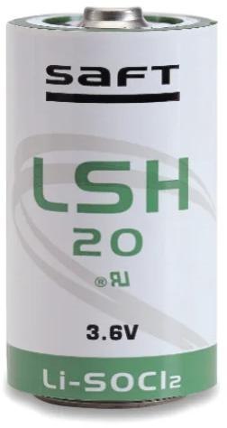 Bateria LSH20 D / R20 LiSOCl2 SAFT 3,6V 13000mAh (1 szt.) SAFT