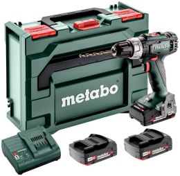 Wiertarko-wkrętarka akumulatorowa Metabo BS 18 L Set 3x2Ah Walizka Ładowarka METABO