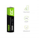 AKUMULATORKI Green Cell 2x AA HR6 2600mAh GR05 GREEN CELL