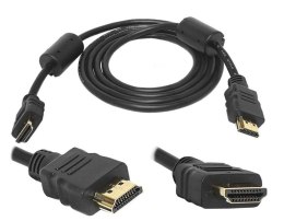 Kabel HDMI-HDMI v1.4+filtry 15m LTC