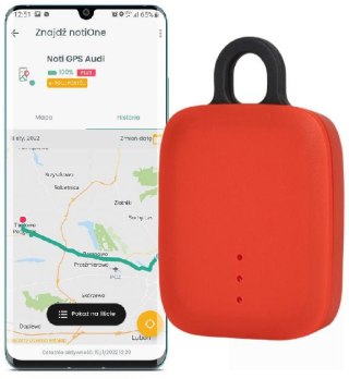 Lokalizator notiOne go! PLUS czerwony NOTIONE