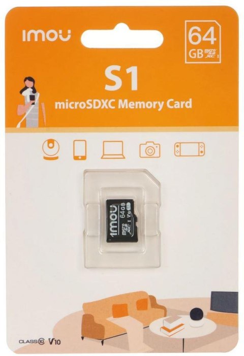 Karta pamięci microSD IMOU ST2-64-S1 64GB IMOU