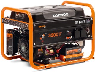 AGREGAT PRĄDOTWÓRCZY DUAL FUEL DAEWOO GDA 3500DFE 3.2kW DAEWOO POWER PRODUCTS