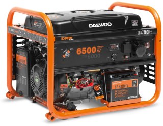 AGREGAT PRĄDOTWÓRCZY DUAL FUEL DAEWOO GDA 7500DFE 6.5kW DAEWOO POWER PRODUCTS