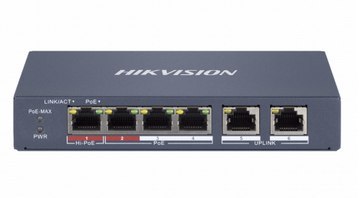 SWITCH POE HIKVISION DS-3E1106HP-EI HIKVISION