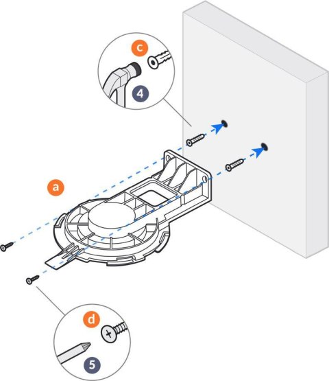 UCHWYT UBIQUITI Ścienny (UACC-Lite-AP-AM) UBIQUITI