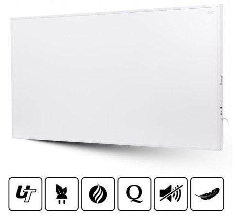 Zestaw Panel grzewczy IR CRONOS Carbon P800 White CRONOS HEATERS