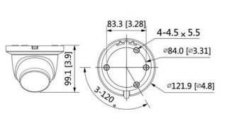 KAMERA 4W1 DAHUA HAC-HDW2241TMQ-A-0280B-S2-DIP DAHUA