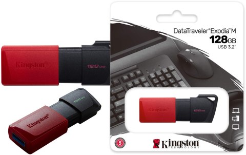 Pendrive Kingston Data Traveler Exodia M 128GB USB3.2 Gen1 KINGSTON