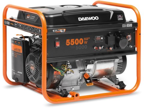 ZESTAW AGREGAT PRĄDOTWÓRCZY DAEWOO GDA 6500 5.5kW + 2x GENERATOR OIL SAE 10W-30 DWO 600 DAEWOO POWER PRODUCTS