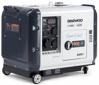 AGREGAT PRĄDOTWÓRCZY DIESEL DAEWOO DDAE 9000SSE 6.3kW DAEWOO POWER PRODUCTS