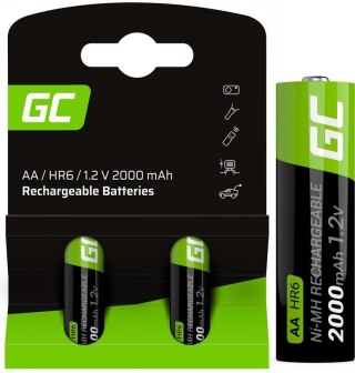 AKUMULATORKI Green Cell 2x AA HR6 2000mAh GR06 GREEN CELL