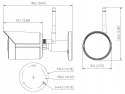 KAMERA IP DAHUA IPC-HFW1430DS-SAW-0280B DAHUA