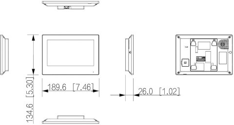 MONITOR DAHUA VTH2621G-WP DAHUA