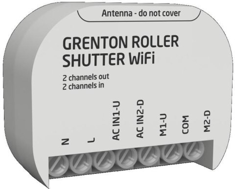 Moduł sterowania roletami ROLLER SHUTTER WiFi Grenton GRENTON