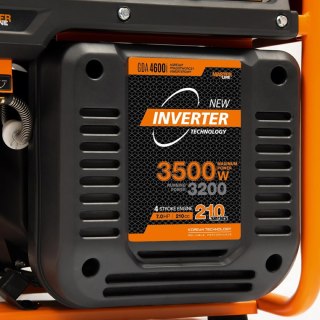 AGREGAT PRĄDOTWÓRCZY INWERTOROWY DAEWOO GDA 4600i 3.5kW DAEWOO POWER PRODUCTS