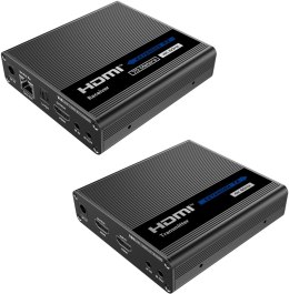 Konwerter HDMI na LAN 4K Spacetronik IP SPH-676C - zestaw SPACETRONIK