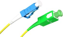 PATCHCORD ŚWIATŁOWODOWY SM 5M SIMPLEX 9/125, SC/APC-LC/UPC 3MM OPTON