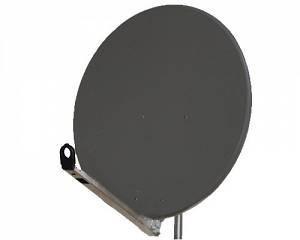 ANTENA CZASZA SAT 85cm STAL GRAFIT (satelitarna) TELE System SATURN