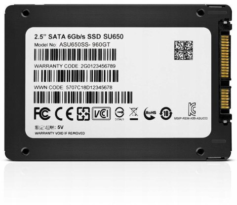Dysk SSD Adata SU650 Ultimate 512GB 2,5" SATA SSD ADATA