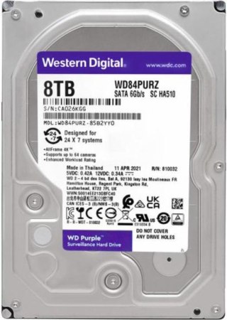 DYSK WD PURPLE 8TB WD84PURZ WESTERN DIGITAL